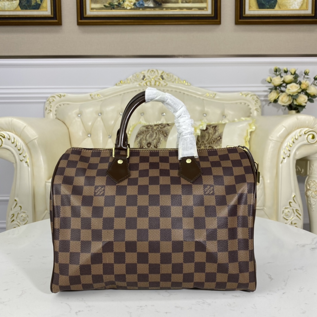 Louis Vuitton SPEEDY BANDOULIERE 30 Damier Ebene Handbag N41364 